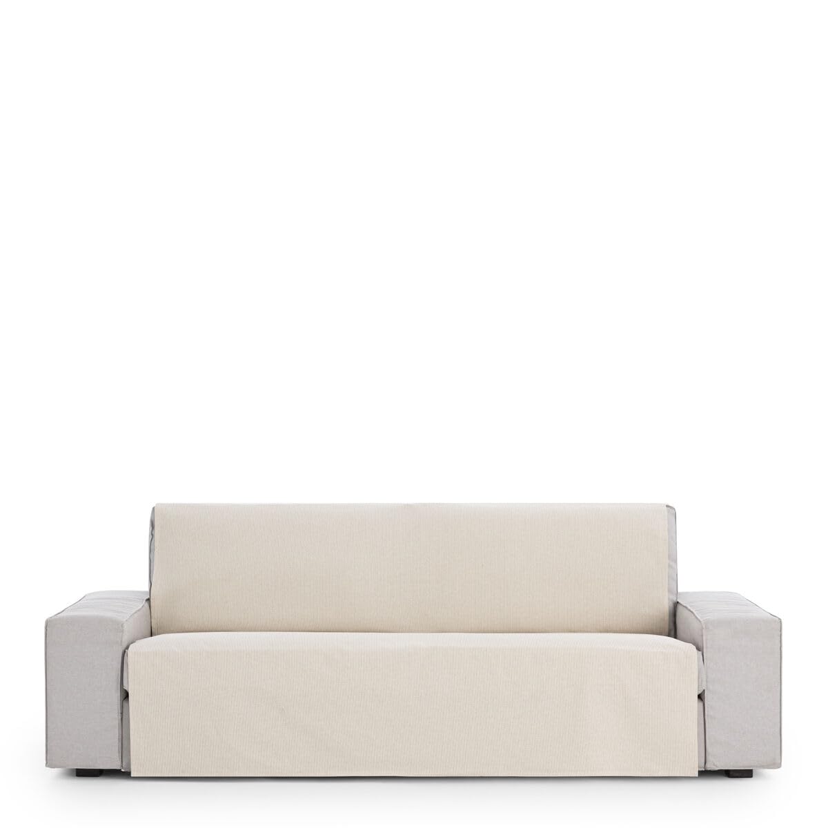 Housse de canapé Aqua Beige Eysa 260 x 270 cm pour grand salon