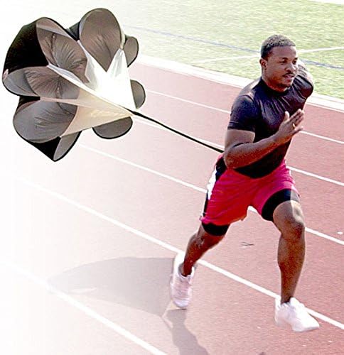 Speed Drills Training Resistance Parachute Running Chute Power Tool Aid Fitness