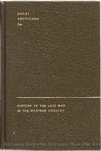 History of the late war in the western country ... B0007DX296 Book Cover