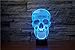 Produktbild 3D-Illusionslicht 16-Farben-Illusions-Touch-Licht Schädel 3D-Licht 3D-Led-Nachtlicht Schlaflicht 3D-Nachtlicht Tischlampe Weihnachtsdekoration Atmosphäre Usb-Tischlampe
