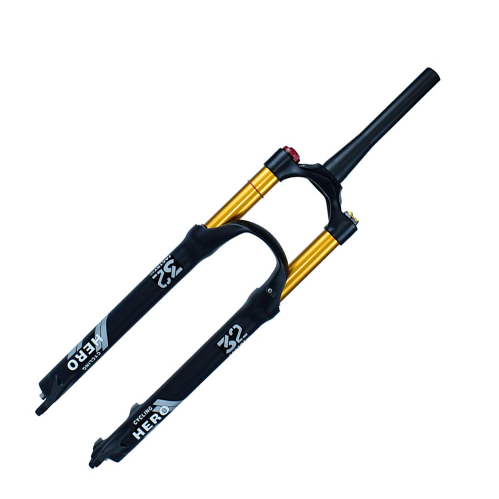 Amazon.com: MTB Suspension Fork, Axis 9x100mm QR 1-1/8