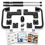 Murphy Bed - Kit de herrajes de tamaño individual para armario vertical, camas ocultas fáciles de construir