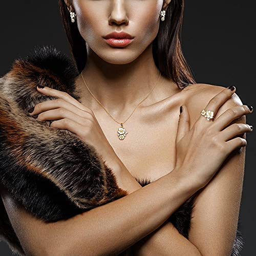 Pendentif orchidée blanche : le bijou émail hypoallergénique chic - 4