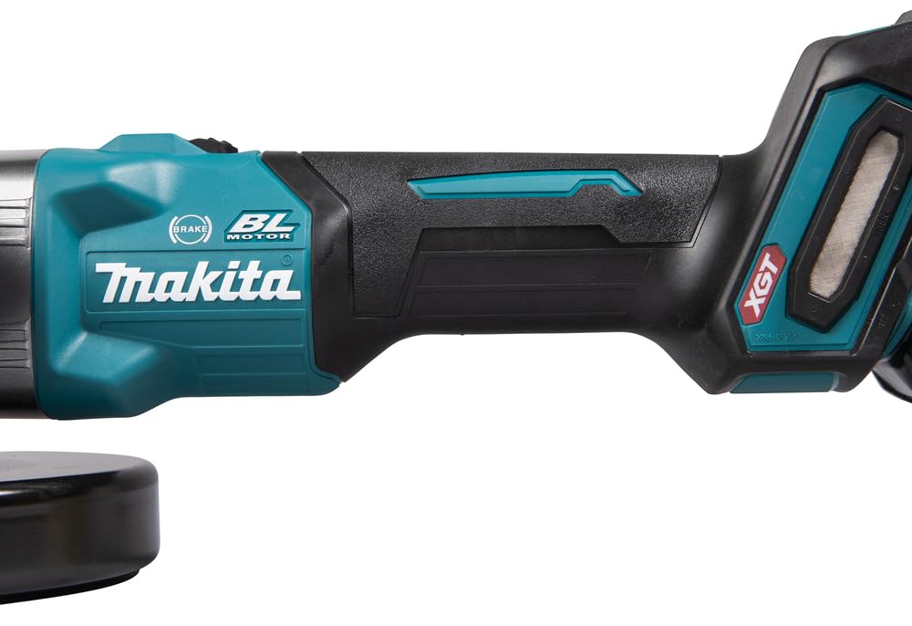 MAKITA AMOLADORA Angular INALÁMBRICA GA035GZ 150mm XGT, Aluminium, Petrolio (senza batteria, senza caricatore)