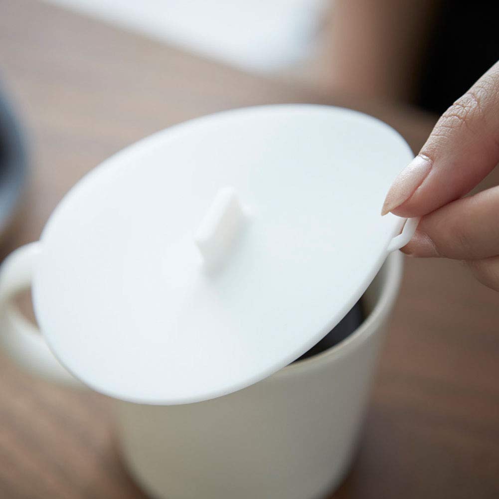 Yamazaki Home Tower Support Pour Louche Et Couvercle Blanc