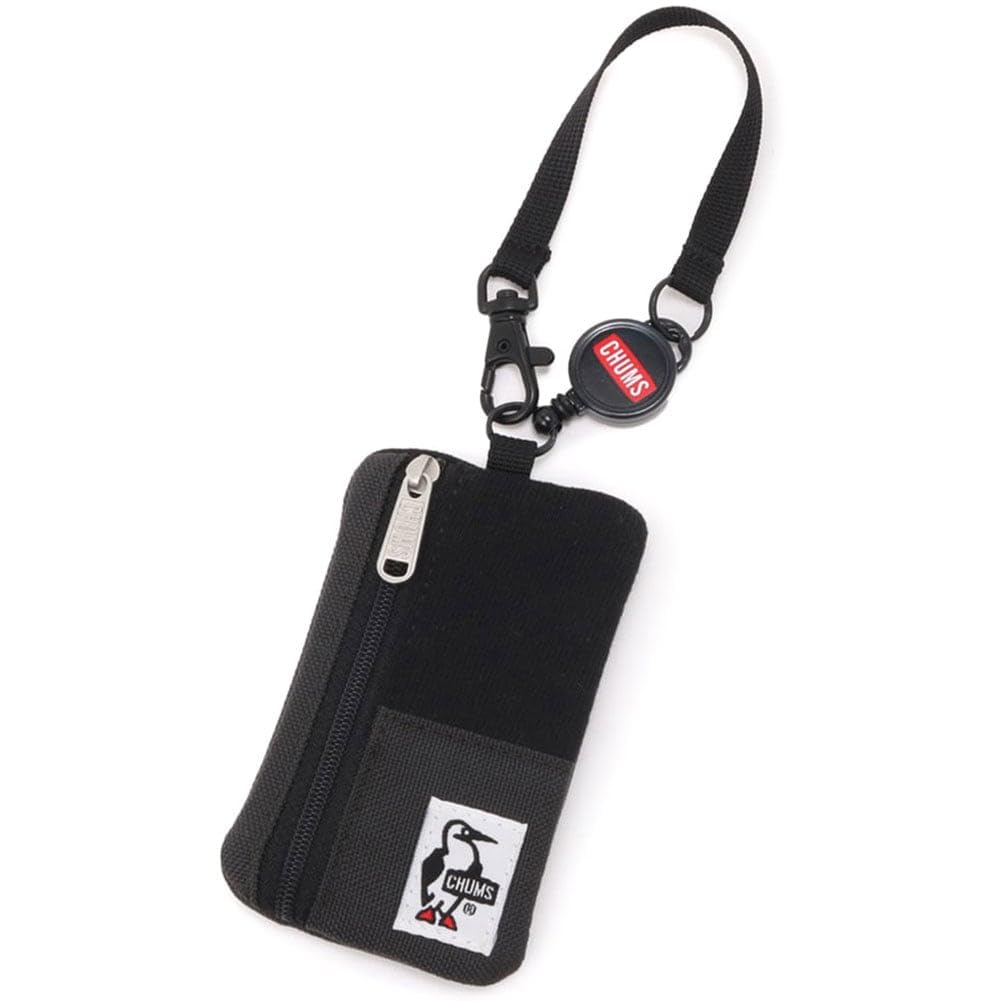 [チャムス] Commuter Pass Case Sweat Nylon･BL…