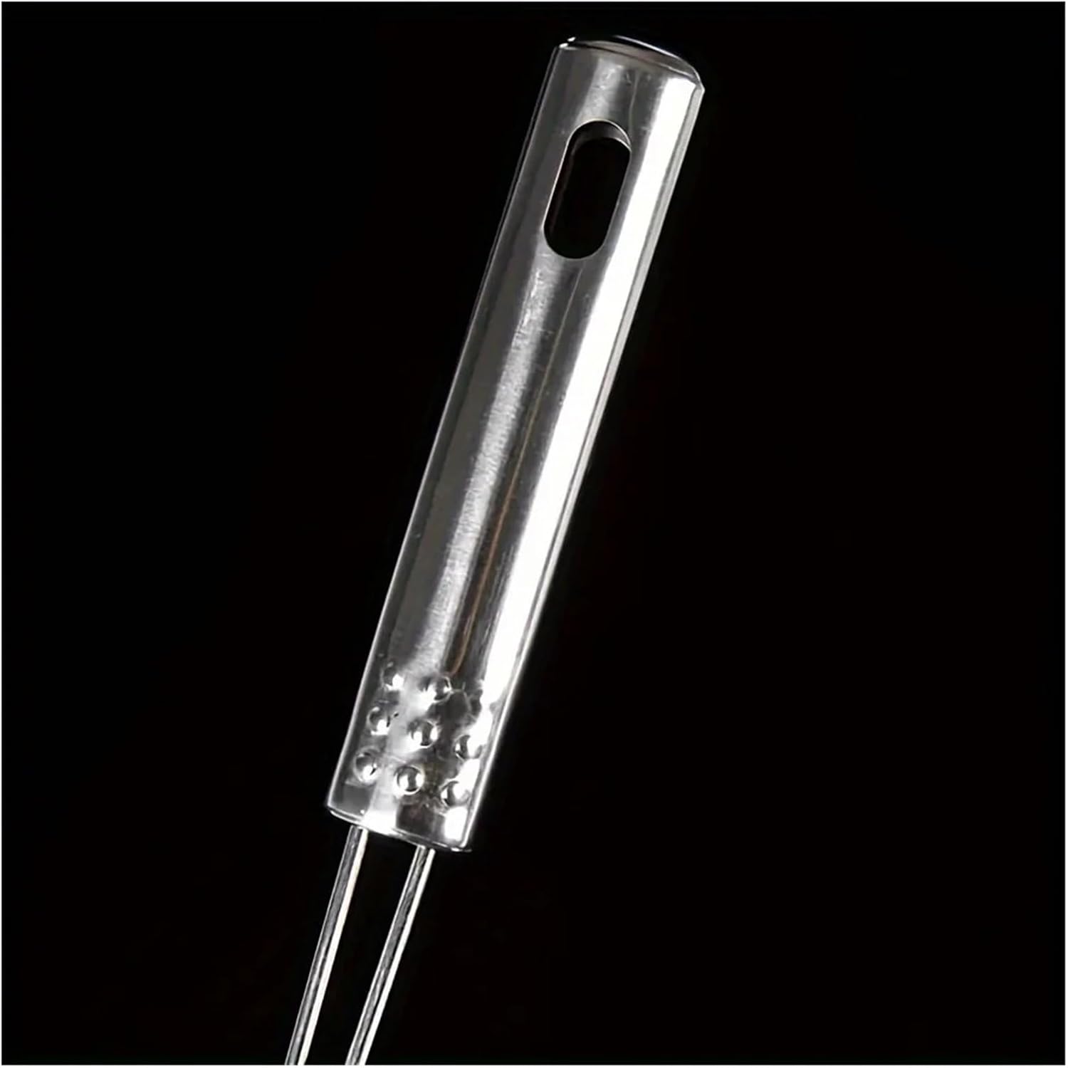 1pc Stainless Steel Strainer Ladle With Handle Wire Skimmer Spoon，Compatible For Cooking, Frying & Kitchen Use
