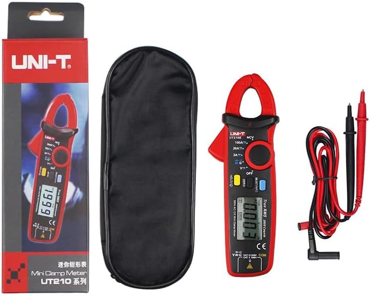 UNI-TDigital Clamp Meter UNI-T UT210A/B/C/UT210D/UT210E True RMS Multimeter Capacitor Frequency Resistance Tester Voltmeter Current clamps(UT210C)