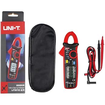 UNI-T Uni-trend Multimeter clamp meter Digital clamp meter UT210A/B/C/UT210D/UT210E True RMS Multimeter Capacitor Frequency Resistance Tester Voltmeter Current clampsUT210D