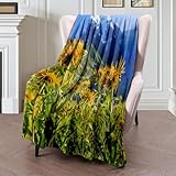 ➤ Tamaño: Esta manta está disponible en tres tamaños: 100 x 125 cm (40 x 50 pulgadas), 125 x 150 cm (50 x 60 pulgadas) y 150 x 200 cm (60 x 80 pulgadas). Puede usarse como manta de sofá o de cama.