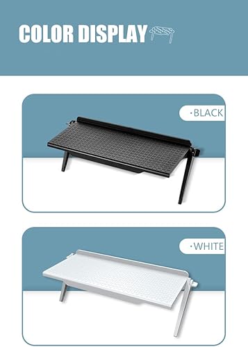 Miniatura 7 de Estante superior para TV de 2 parques, soporte para Apple TV, estante de almacenamiento de pantalla, soporte de TV flotante, estante de enrutador, 2