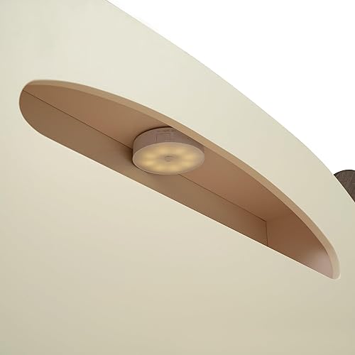 Miniatura 8 de Cama de plataforma de madera de tamaño individual con cabecero en forma de oso, marco de cama de plataforma de madera para niños con luces nocturnas