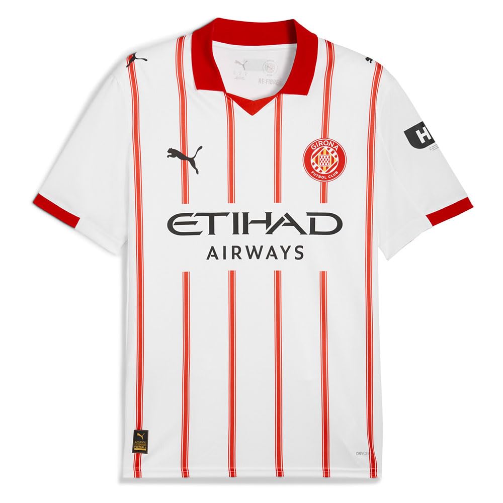 PUMA Girona FC Replica 25/26 Home Short Sleeve T-Shirt XL