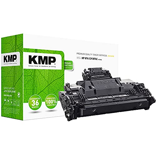 Toner KMP remplace HP 87A noir de 9000 pages pour imprimer sans interruption