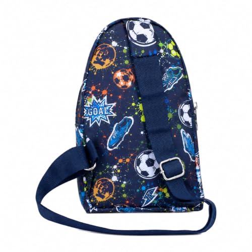 Image of Asera Chest Bags for Kids Lightweight Adjustable Straps, Multiple Pockets - Perfect for School, Travel, and Outdoor Adventures