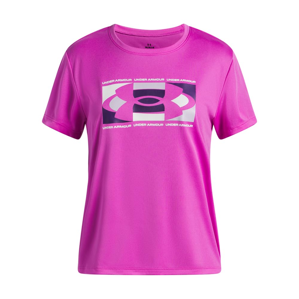 Under Armour Girls Tech Big Logo Short Sleeve T Shirt