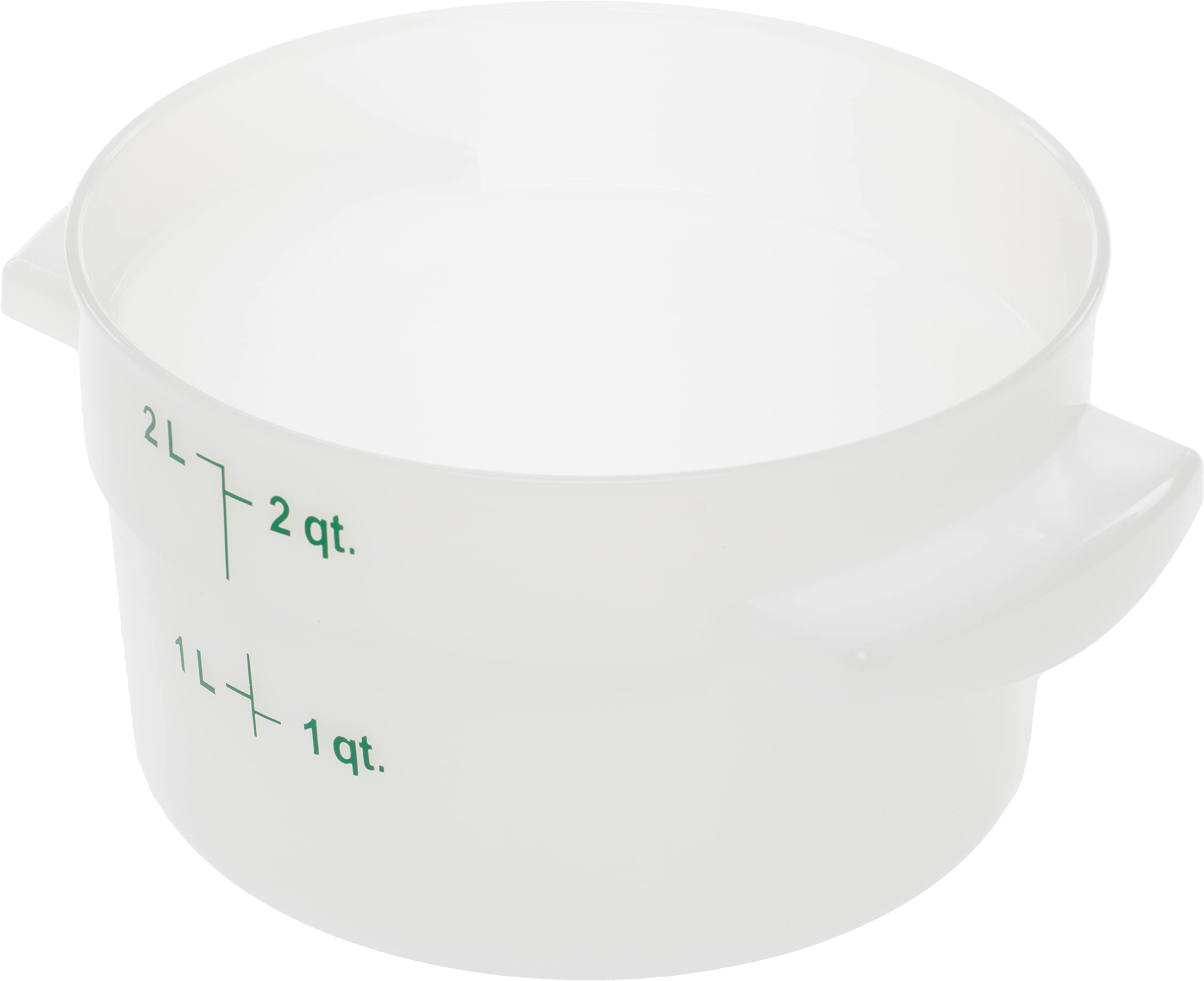 Carlisle FoodService Products 2 Quart (Pack of 1) / 1 / White Storage & Transport