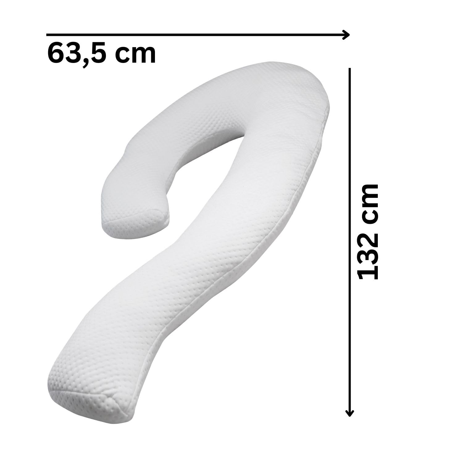 Dreamolino Swan Kissenbezug - Speziell Designed Swan Pillow Kissen - Weich und anschmiegsam - Maschinenwaschbar