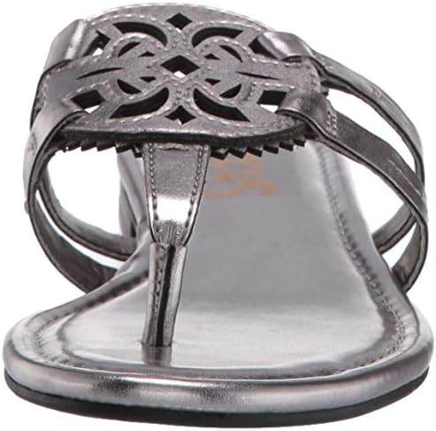 Circus NY Women's Canyon Sandal, dark pewter new metal grain, 6 M US | Image 1
