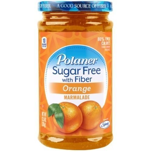 Polaner Sugar Free with Fiber Orange Marmalade, 13.5 Ounce -- 12 per case. by Polaner