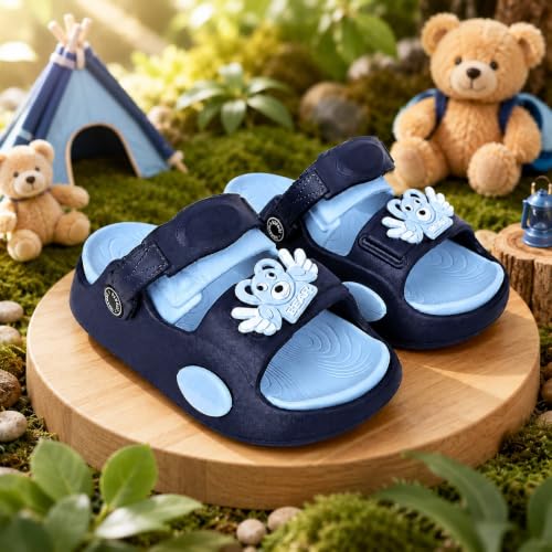 Image of Tiny Tiger Flip Flop Sandal for Baby Boy and Baby Girl, Indoor and Outdoor Clogs for Kids with Strap
