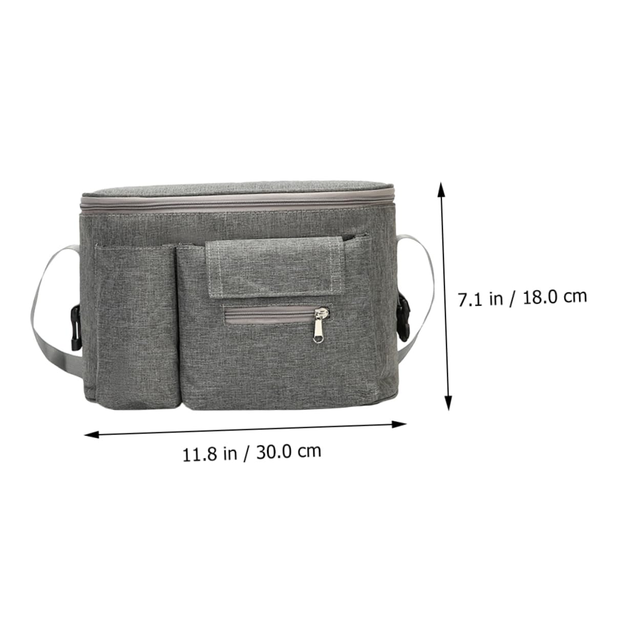 TOYANDONA 2stücke Diaper Pouch Multifunktionale Wickeltasche Für Kinderwagen Große Kapazität Für Babyflaschen Windeln Und Spielzeug Für Unterwegs