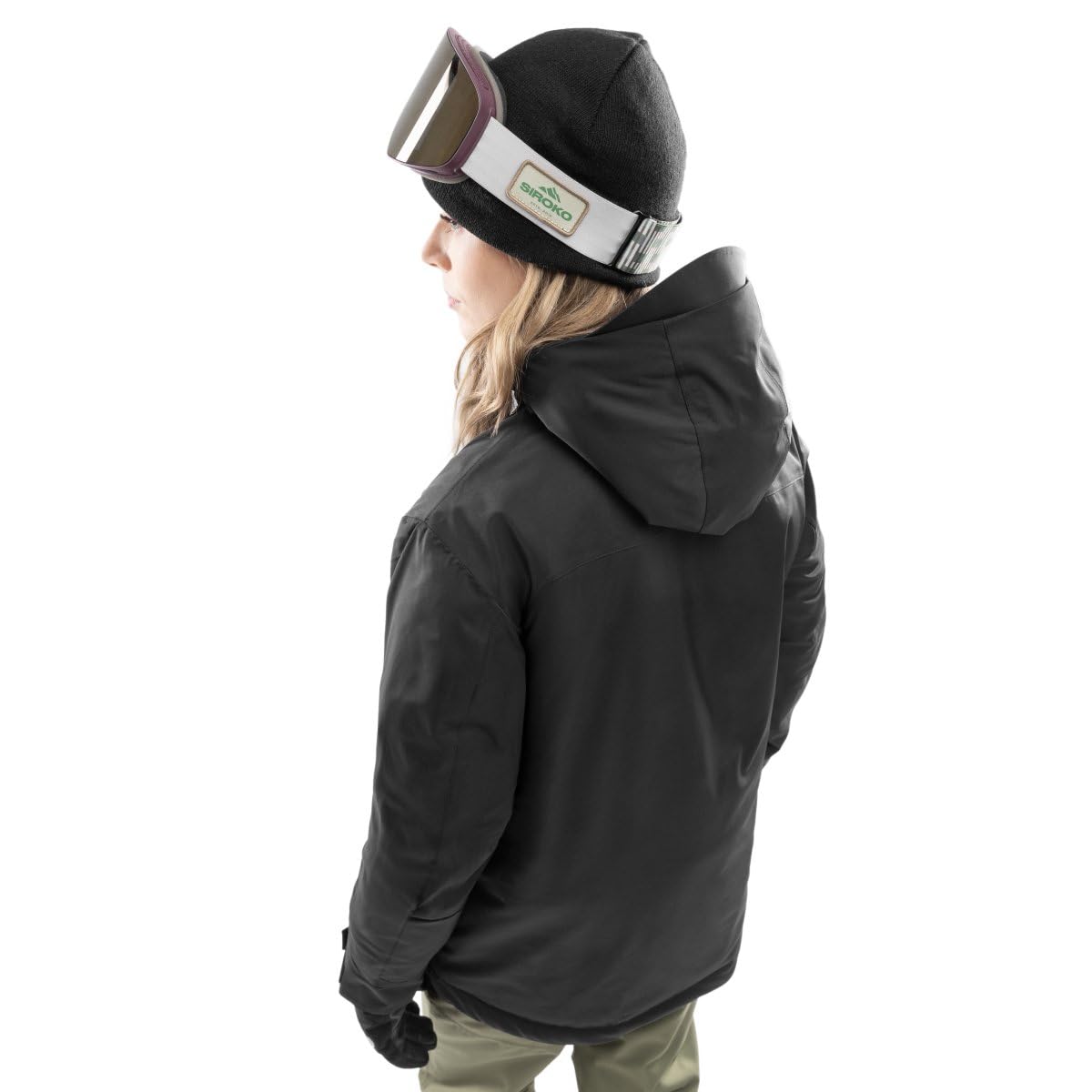 SIROKO Chaqueta de snowboard esquí y nieve W6-W Bruson Negro