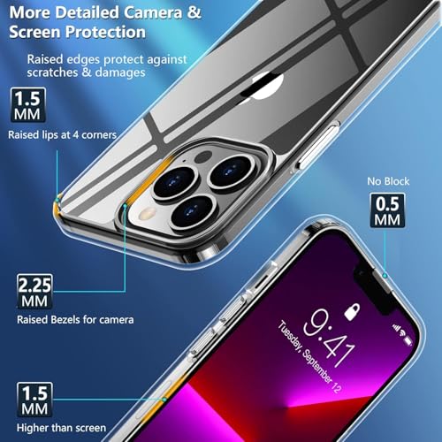 Coque iPhone 13 Pro transparente fine antichoc et anti-rayures