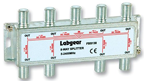 Labgear Splitter 8-Way Power Pass FBS138