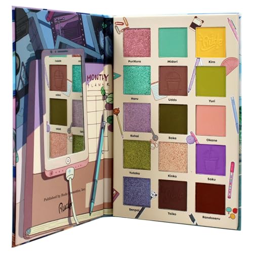 Rude Manga Collection Palette Attitude Accademia: Potenzia Il Tuo Stile Con Un Tocco Accademico, Grazie A Una Selezione Di Tonalità Sofisticate E Versatili Per Un Look Elegante E Distintivo. - 2