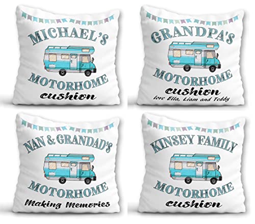 Motorhome Cushion Personalised Christmas Gift Men - Camping...