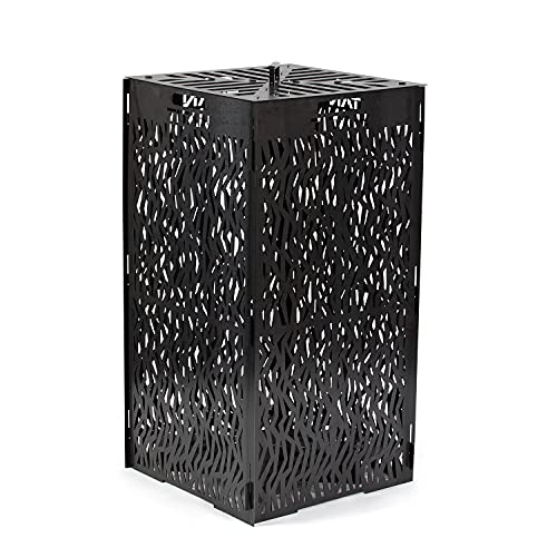 TITAN GREAT OUTDOORS 46-in Incinerator Fire Pit, Collapsible Burn Fire Pit