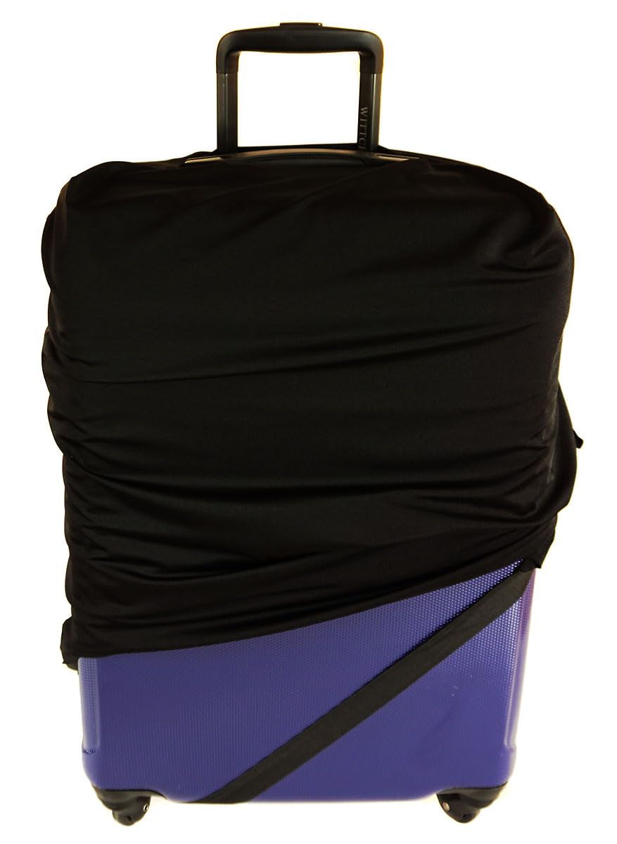 Ferocity Copertura per valigia 27-31 pollici, coperchio custodia bagaglio da viaggio, elastica, lavabile, protezione per fodera per valigia, antigraffio, grande L, Sunglass Monkey [083]