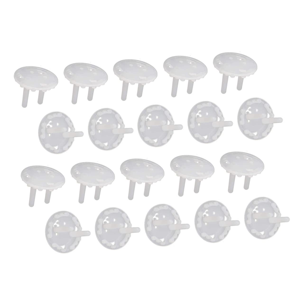 20pcs Boy Girl Outlet Covers Safety Plug Protectors for Home Classroom Nursery Prevents Accidental Electric Shock Reliable Wall Outlet Safety