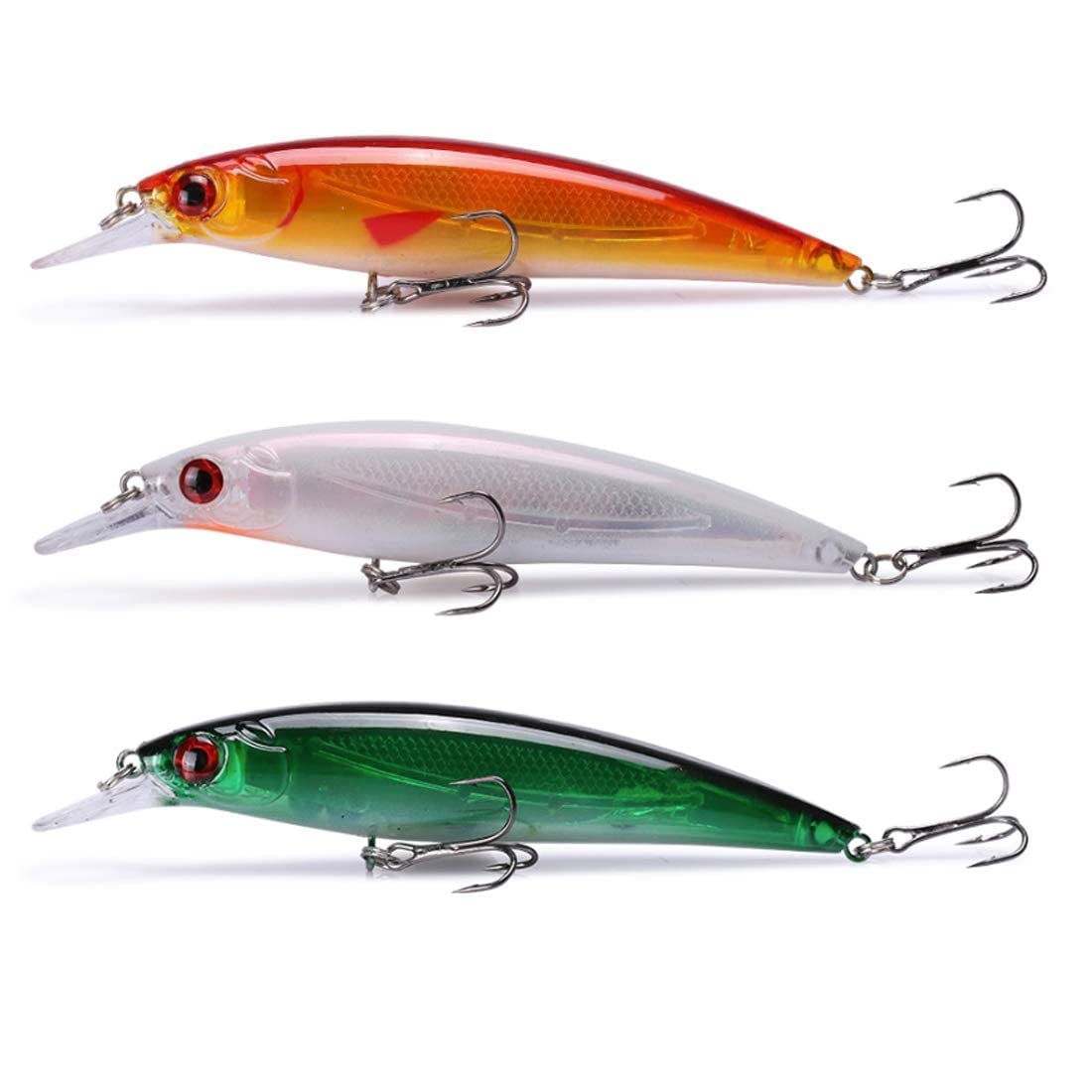 Pens Hard Bait PP Polypropylene Fishing Lure, 11 cm - Pack of 3 (B007U523XA) Amazon Price History, Amazon Price Tracker