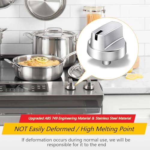 WB03X29354 for GE Gas Stove Knobs, Stove Top Knob Replace for GE Part