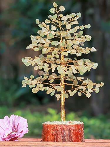 Green Jade Crystal Tree Of Life, Handmade Gemstone Tree, Chakra Tree Of Life, Feng Shui Tree Bonsai, Money Tree, Stone Tree, Healing Crystal Decoration, Artificial Tree, Stone Tree, Spiritual Gifts #TOP1
