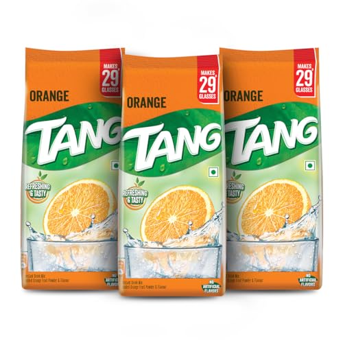 Image of Tang Orange Instant Drink Mix, 500 g (Pack of 3)