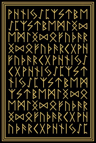 Elder Futhark Runes Viking Notebook