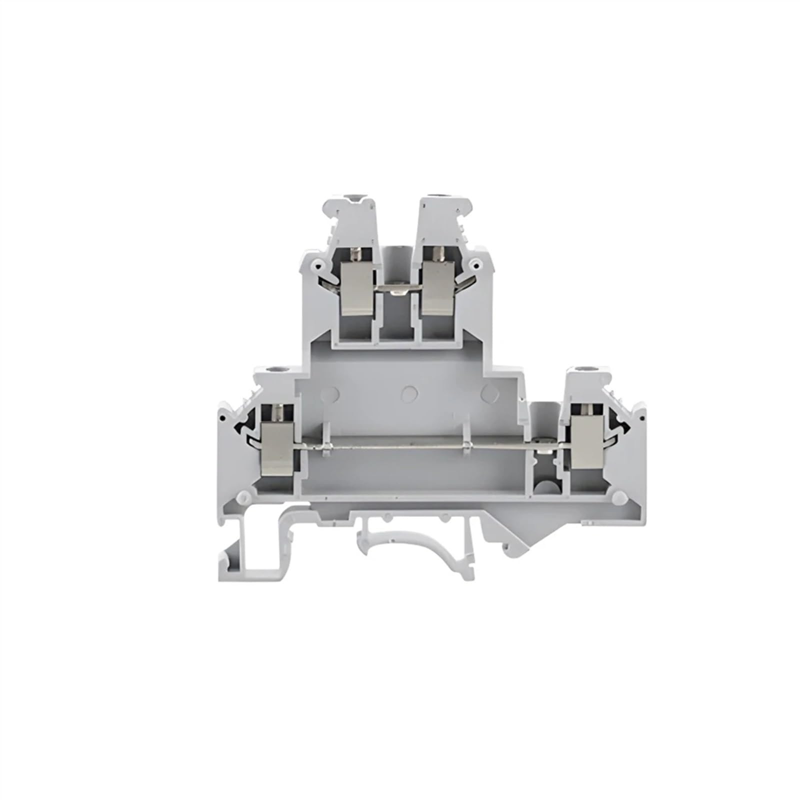 UKKB-3 10 pièces borniers de Rail Din connecteur Double Couche borne à vis câblage UKKB3 connecteur de Fil bornier à vis