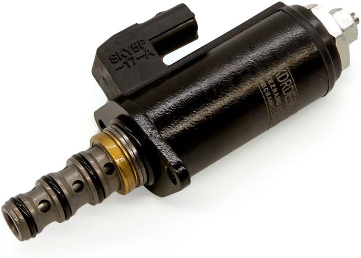 12V Solenoid Valve KWE5K-31 30C50-123 HM-A10006 YN35V00052F1 916950 Hdnverys Fits for KOBELCO SK200 250 350 460-8 SY205 215 235-8 Excavator