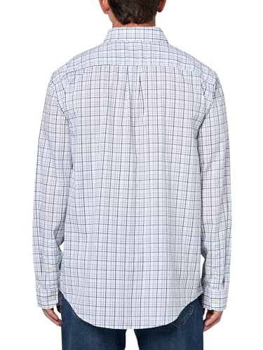 Dockers® Men's Signature Shirt Long Sleeve Classic Fit with Stain Defender®, Sailmore Lucent Plaid, Small - image 2