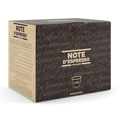 Note d'Espresso - Chocolate - Cápsulas compatibles con Cafeteras de Cápsulas NESPRESSO - 100 caps - Imagen 3
