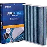 PUREFLOW PC6099X Cabin Air Filter | Fits 2010-2012 Ford Fusion 2.5L, 3.0L, 3.5L, Lincoln MKZ 3.5L;