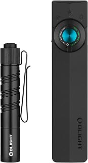 OLIGHT ArkPro EDC Flat Flashlight Bundle with I3T 2 EOS Pocket Small EDC Flashlight