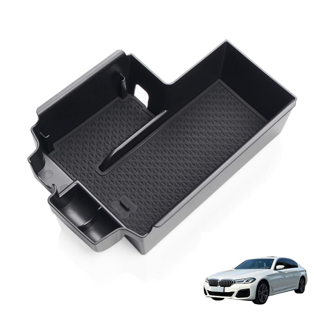 QQJHBAMYN Centre Consoles Organiser, for BMW 5 Series 2020-2023