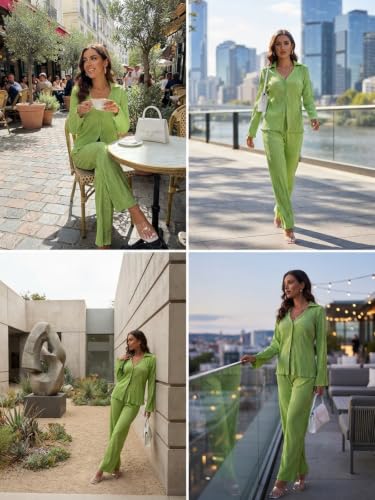 Image of GRECIILOOKS Co ord Set Women Stylish | Dress for Woman | Women's Summer Cord Set | Trendy Poly Cotton Pajama Set | Full Sleeve Beach & Resort Outfits