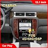 12.1 inch Vertical Screen Car Stereo Radio GPS Navigation for GMC Yukon Sierra Chevrolet Tahoe Suburban Android 4G+64G Car Play Auto (PX3 Quad core 2G+32G)