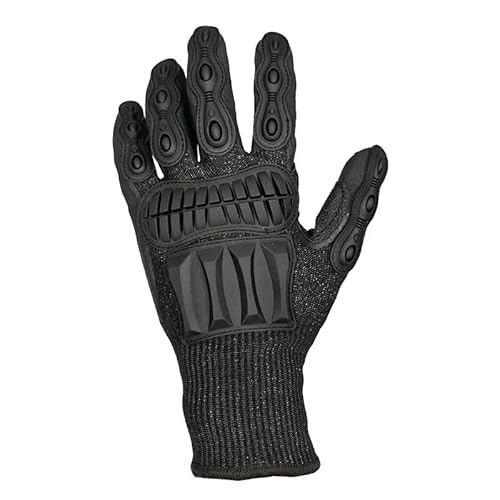KENBT Guantes tácticos de Nivel 5, Fibra de Carbono Profesional anticorte, for Exteriores,ProteccióN MáS Fuerte