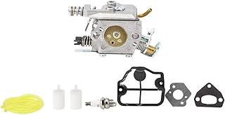 Chainsaw Carburetor Replacement Kit for HUSQVARNA 136 137 141 142 36 41 142E, Chainsaw Parts with Air Filter